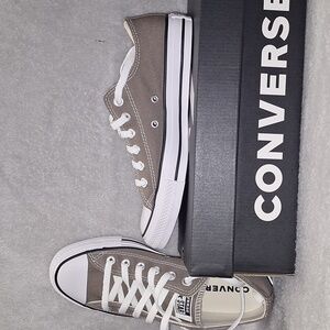 New Converse Gray and White Sneakers